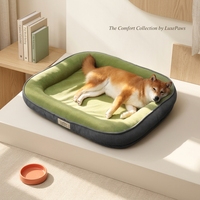 Coussin pour animaux de compagnie quatre saisons, tapis doux pour chien, lavable, nid pour chat, coussin rectangulaire épais pour animaux de compagnie, pour usage intérieur