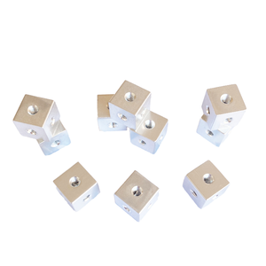 Tuerca de fijación de tres lados para caja acrílica, tuerca de bloqueo de esquina cuadrada M3, bloque de placa roscada de seis lados, tuerca cuadrada tipo cubo - Product Image 4