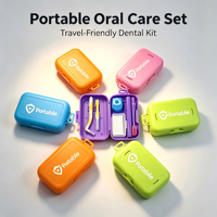 Kit de Soins Orthodontiques Compact le Plus Vendu pour Porteurs d'Appareils Dentaires – Emballage OEM – Kit de Soins Bucco-Dentaires
