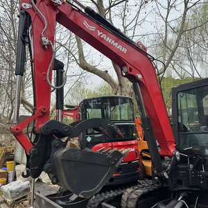 Mini-excavatrice d'occasion à bas prix YANMAR Vio35 55 15 99% neuve 3,5T d'origine en bon état, matériel de construction avec moteur principal - Product Image 4