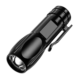 ไฟฉายพกพาแบบชาร์จ USB ความสว่างสูงพิเศษ 1000 ลูเมน พร้อมคลิปหนีบหมวก สำหรับตั้งแคมป์ เดินป่า ปั่นจักรยาน ตกปลา ขายส่ง - Product Image 1