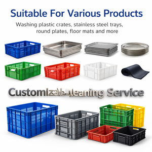 Machine de lavage industrielle haute pression pour plateaux à œufs, caisses à volailles et cages à poulets - Product Image 3