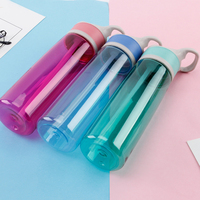 Bouteille d'eau en plastique à bec verseur, 800 ml / 27 oz