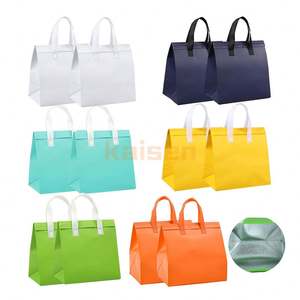 In Stock Picnic <b>Bag</b> Insulated Take Out <b>Bags</b> Bulk 21*26*11CM Non-woven Fabric Heat Preservation <b>Bags</b> - Product Image 2