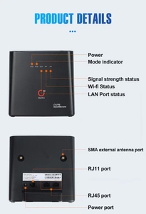 Módem OLAX AX9 PRO Modificado y Desbloqueado, Módem WiFi 3G 4G LTE, Router CPE, Punto de Acceso Ilimitado para el Hogar, Ranura para Tarjeta SIM, Desbloqueado Industrial 4 - Product Image 6
