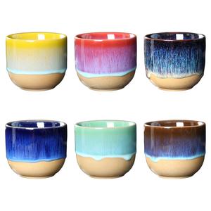 Tasses en céramique de style japonais traditionnel 150 ml – Tasses à thé et café, expresso, cappuccino, jus, eau et saké - Product Image 6
