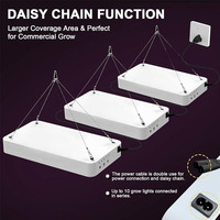 Lampu Tumbuh LED 1000W 8H/12H/16H dengan Pengatur Waktu, Spektrum Penuh Mirip Sinar Matahari, Dilengkapi Saklar Ganda untuk Dalam Ruangan, Smd2835 CE Rohs FCC 2000