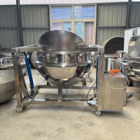 Marmite de Cuisson Automatique Hydraulique à Chauffage Électrique Personnalisable 60 kW, 400 L, avec Panier et Enveloppe Chauffante