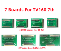 TV160 6th 7th 2K 4K LCD TV testeur de carte mère Vbyone & LVDS pour convertisseur écran TV carte mère outil de réparation accessoires
