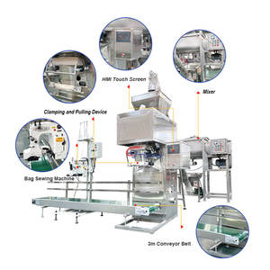 Machine de pesage et d'emballage en poudre, grand sac tissé, Bagger, système de couture, 5kg, 10kg, <span class=keywords><strong>20</strong></span> kg, 25kg, 50kg - Product Image 2