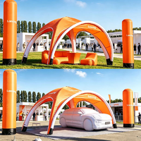 Tente d'exposition automobile sur mesure