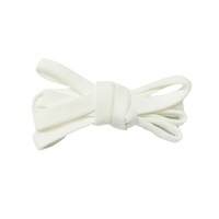 1 paire de lacets élastiques plats de 8 mm, lacets de chaussures extensibles 100% Spandex pour baskets et toutes sortes de chaussures, 100 cm/120 cm