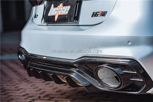 Nouveau kit carrosserie en fibre de carbone style BC pour Audi A7 Sportback, lèvre avant améliorée, jupes latérales, diffuseur, spoiler, feux antibrouillard 2017-2024 - Product Image 6