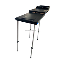 Tiroirs de la meilleure boîte à outils portable pour le camping en plein air Table de cuisine multifonction mobile