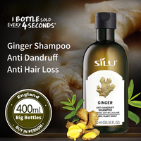 SILU Ginger king Sampo Batang Penumbuh Rambut dan Kondisioner Sampo Jahe Alami