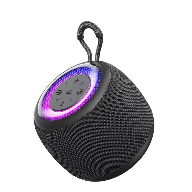 USAMS Mini Blue Tooth Speaker Wireless Speaker Outdoor Portable Speaker 1200mah Colorful Light