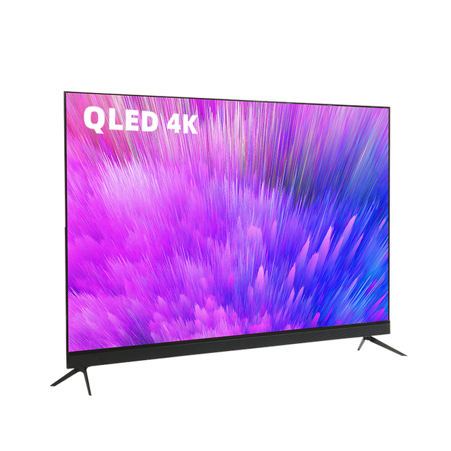 Modern Luxury 65 Inch QLED Smart TV with LED Backlight and Projection Type Including Stand