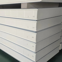 Panneau sandwich PU/PIR pour isolation de chambre froide sur mesure, options multi-épaisseurs pour murs extérieurs et applications de stockage frigorifique