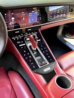 Monitor layar pengontrol iklim AC mobil, peningkatan baru Panel LCD otomotif untuk Porsche Panamera 2010-2016