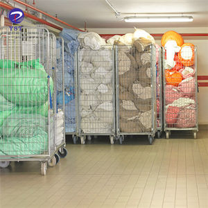 Langdurige, vierkante, verwijderbare industriële waskar van verzinkt staal - Product Image 5