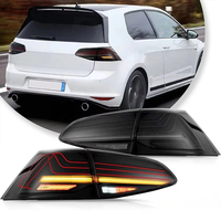 Feux arrière LED de style laser JC Upgrade Manufacturer, ensemble de feux arrière 2013-2017, clignotants, feux arrière pour Volkswagen MK7 Golf 7