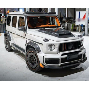 메르세데스 벤츠 G 클래스 G500 G550 G63 AMG 2019-2020 용 W464 와이드 휠 아치 연장 펜더 플레어 - Product Image 6