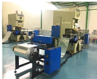 Machine automatique de fabrication de barquettes en aluminium, machine de découpe de barquettes en aluminium pour l'emballage alimentaire, en promotion