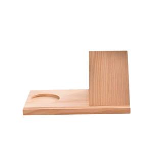 Support de livre en bois avec porte-gobelet, coin lecture, organiseur de lecture pour les amateurs de livres, cadeaux - Product Image 6