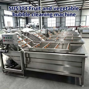 Ligne de traitement des légumes avec <span class=keywords><strong>machine</strong></span> de lavage, séchage, tri, calibrage et découpe des fruits (orange, pomme, citron) avec garantie d'un an - Product Image 3