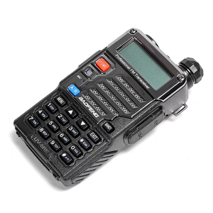 BaoFeng Walkie Talkie VHF UHF, Radio de dos vías amateur, portátil, banda dual de 5W, para caza, camionero, Baofeng <span class=keywords><strong>UV</strong></span> <span class=keywords><strong>5RE</strong></span> <span class=keywords><strong>Plus</strong></span> - Product Image 2
