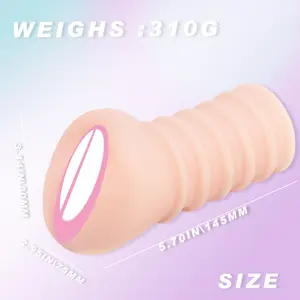 S-HANDE D0048 Clarke Handheld Vagina Realistische 3D-Tasche Pussy medizinische TPR männlichen Mastur bator