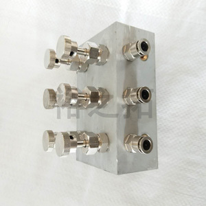 Distributeur d'air en acier inoxydable 304 316 KFQ, bloc de distribution de gaz pour usage industriel - Product Image 2