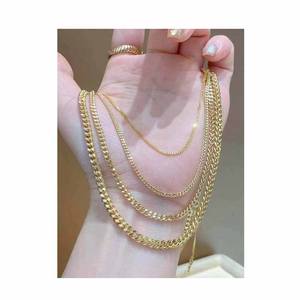 Collana Modello Cubano Traforato, Gioielli in Oro, Design Femminile, Catena in Oro 18K - Product Image 5