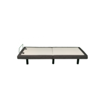Lit réglable électrique en bois multifonctionnel Offre Spéciale de taille de reine avec matelas pliable et fonctions pliables de massage