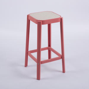 Sillas de Bar de ratán de ocio al por mayor taburete alto de plástico cómodo de nuevo diseño estilo moderno - Product Image 2