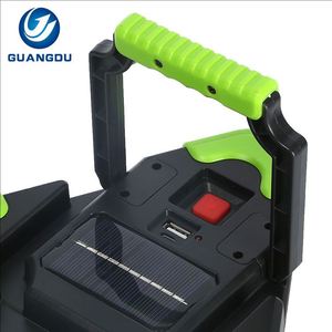 Triangle d'avertissement extérieur d'urgence portable rechargeable 10w 30w lumière d'avertissement solaire LED - Product Image 6