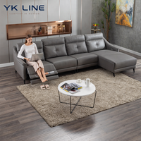 Neues modernes Wohnzimmer Lässig Elegant Einfache Kombination Liege Couch Wohnzimmer Liege Leders ofa Set