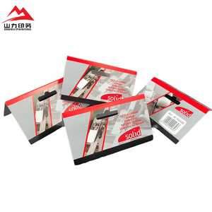 Thẻ tiêu đề màu đỏ cho in ấn kinh doanh thẻ gấp thẻ quần áo thẻ tiêu đề - Product Image 2