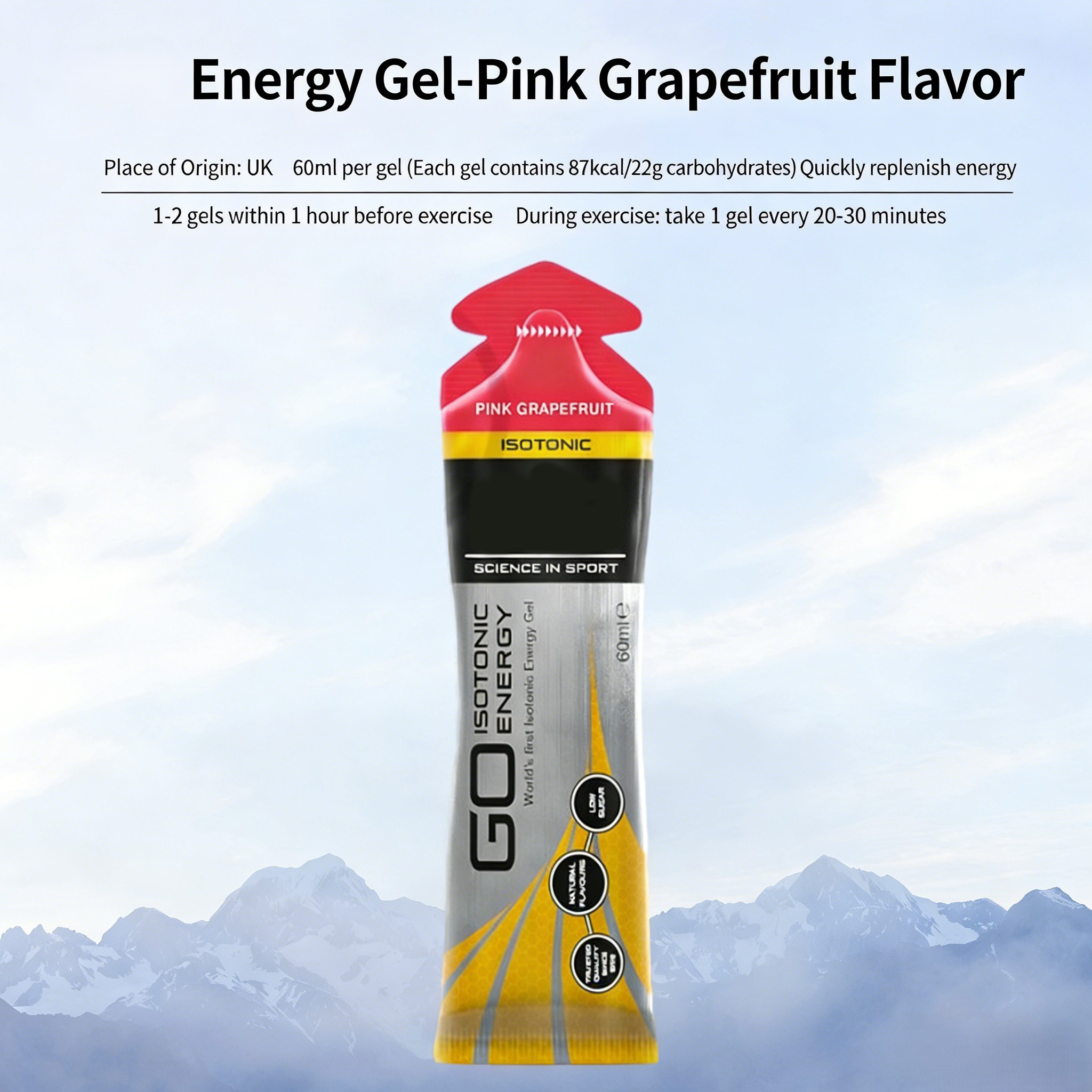 Gel-Pink Grapefruit