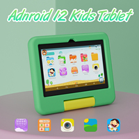 Tablet Edukasi Anak 7 Inci Android 12 RAM 2GB Penyimpanan 32GB Tablet PC Wi-Fi Baru