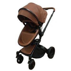 Top vendita a forma di uovo carrozzina per bambini 3 in 1 di lusso con funzione di rotazione 360 per neonati passeggino 3 in 1 passeggino portatile pieghevole - Product Image 2