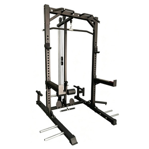 Machine Smith Commerciale en Acier pour Entraînement de Force, Rack de Musculation Multifonctionnel pour Salle de Sport Unisexe - Product Image 1