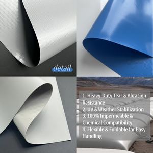 <span class=keywords><strong>Bâche</strong></span> en PVC enduite, durable, pliable, ignifuge, résistante aux UV, taille personnalisée, pour oreiller, réservoir d'eau - Product Image 2