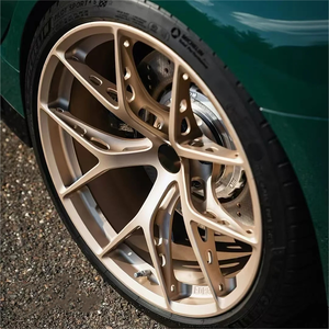 ล้อฟอร์จคุณภาพสูง ขนาด 15-24 นิ้ว ผลิตตามสั่ง 5 รู 112 สำหรับรถยนต์ Mercedes-Benz BMW Audi วัสดุอัลลอย T6061-T6 ขอบลึกเว้า - Product Image 2