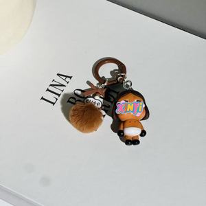 Colgante de fábrica Adorable llorando muñeco de peluche llavero bolsa regalo muñeca accesorios muñeca llavero para llorón - Product Image 6