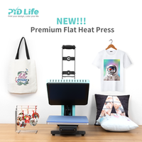 PYD Life Vente en gros de presses à chaud 38x38 Presse à chaud à tiroir plat pour t-shirts t-shirts Presse à chaud grand format pour vêtements t-shirts