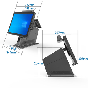 Système de point de vente (PDV) tout-en-un avec écran tactile, imprimante d'empreintes digitales, lecteur de cartes, Windows 10 pour magasin - Product Image 4