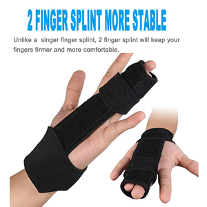Venta al por mayor de fábrica de alta calidad Flexible <span class=keywords><strong>Finger</strong></span> Brace Férula Soporte Protector fijo - Product Image 3