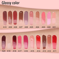 Base de gloss à lèvres OEM 50 ml, marque privée, DIY, hydratante, mate, scintillante, imperméable, longue durée, fournisseur de cosmétiques, base de gloss à lèvres