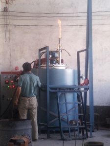 Khí quyển cảm biến thép xử lý nhiệt Pit loại thấm Nitơ lò cảm biến lò thấm Nitơ - Product Image 5